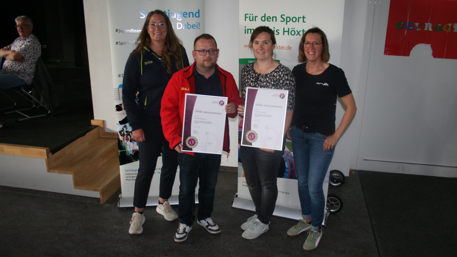 Zwei Vereine erhalten das „Qualitätssiegel Kinder- und Jugendsport“